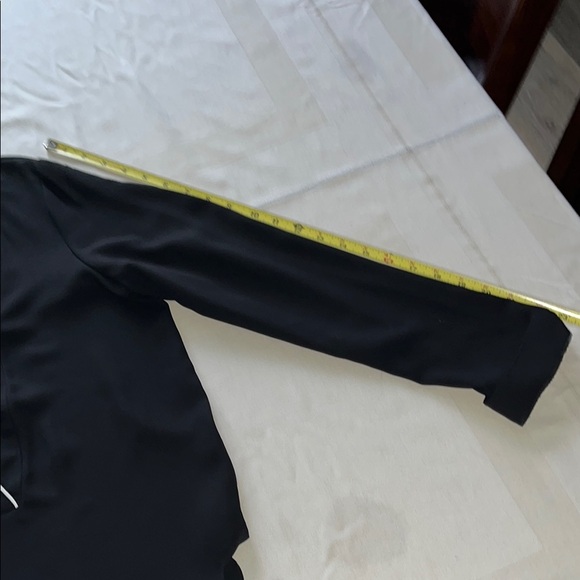 Mango Black Blouse with White Trim - Picture 10 of 10